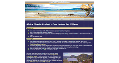 Desktop Screenshot of africa-charity-project.org